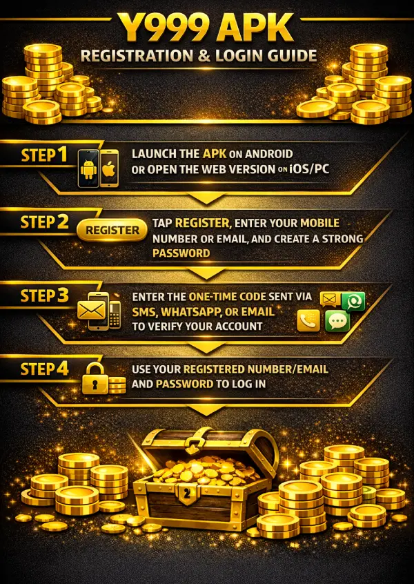 Y999 APK Registration & Login Guide